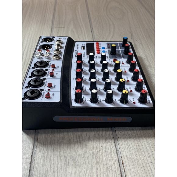 Bomge BMG-06D Compact 6-channel Audio Sound Mixer USB Interface Mixing Console - Picture 10 of 10